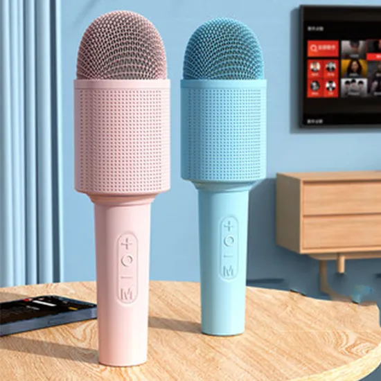 Drahtloses Mikrofon, tragbares Bluetooth-Mikrofon, kabelloses Karaoke-Mikrofon, Bluetooth-Mikrofon-Lautsprecher für Weihnachten
